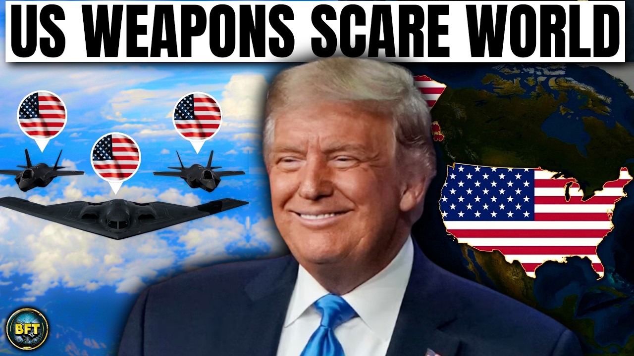 USA - Top 10 Most Powerful Weapons in the US Military!