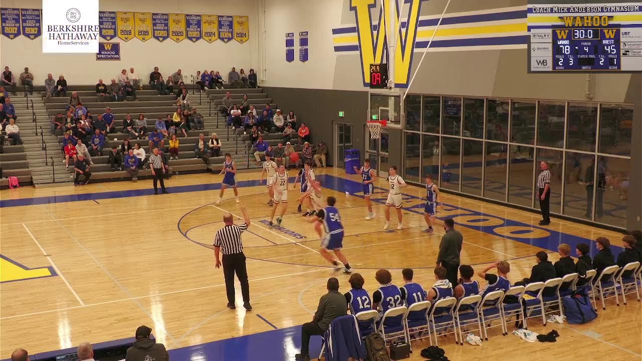 Wahoo Basketball vs Plattsmouth 2-12-26