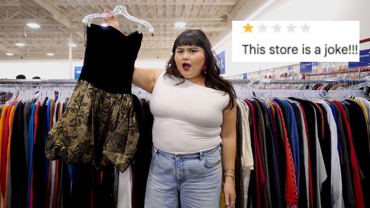 i went to the WORST RATED THRIFT STORE! 😬