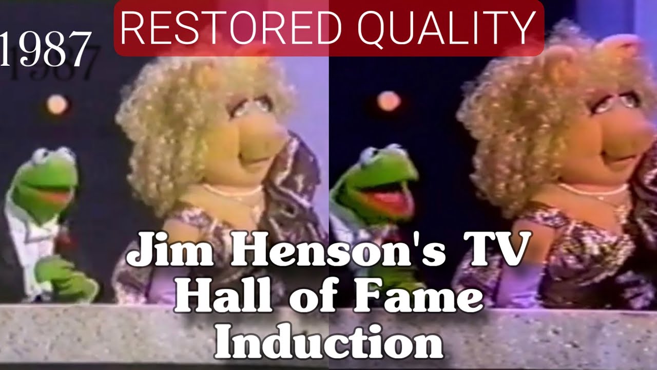 Jim Henson’s Induction into the Television Academy Hall of Fame (1987) RESTORED / highest quality