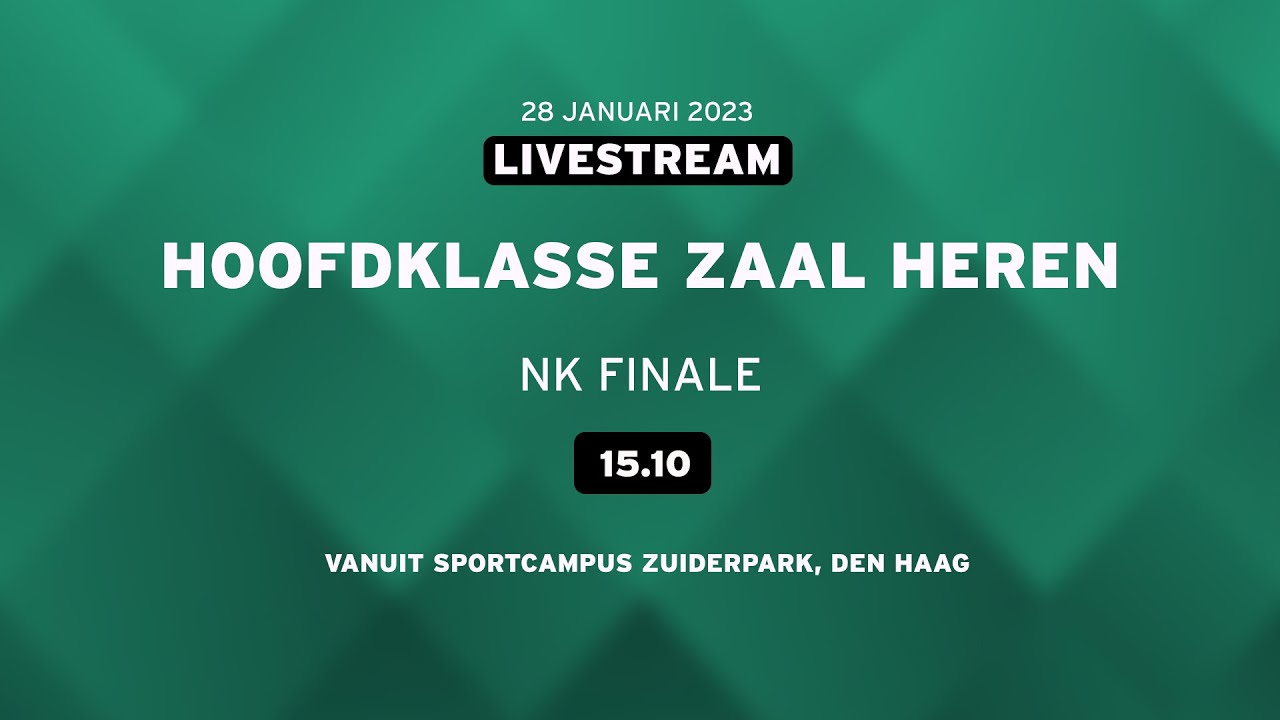 Finale NK Hoofdklasse Heren Zaal 2023 - Amsterdam vs HDM