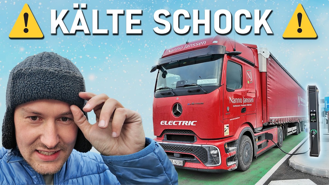 Der erste Winter mit dem eActros 600: Versagt der LFP-Akku?