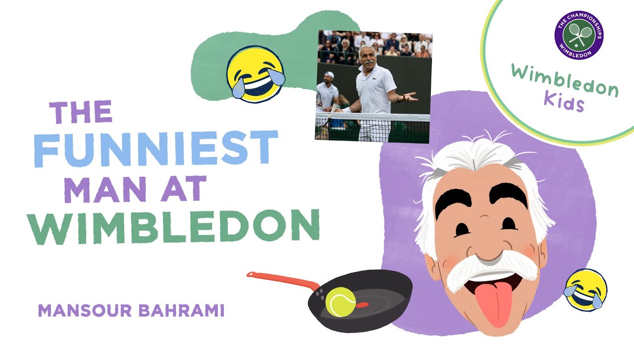 The Funniest Man At Wimbledon | Mansour Bahrami