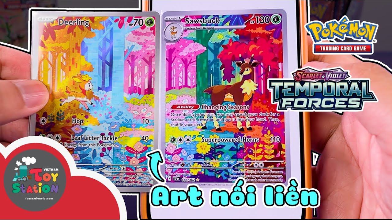 Mở full hộp 36 packs Pokemon TCG, Temporal Forces ToyStation 874