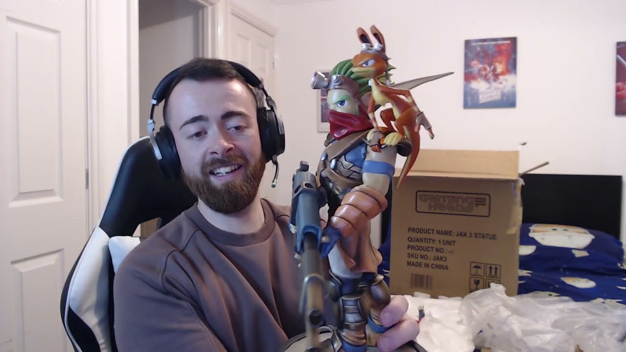 JAK 3 STATUE UNBOXING - GAMING HEADS!