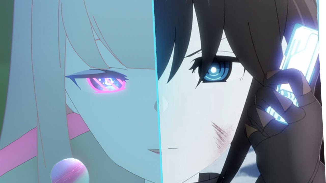 Empress vs Lunatic Black Rock Shooter: Dawn Fall AMV. Believer
