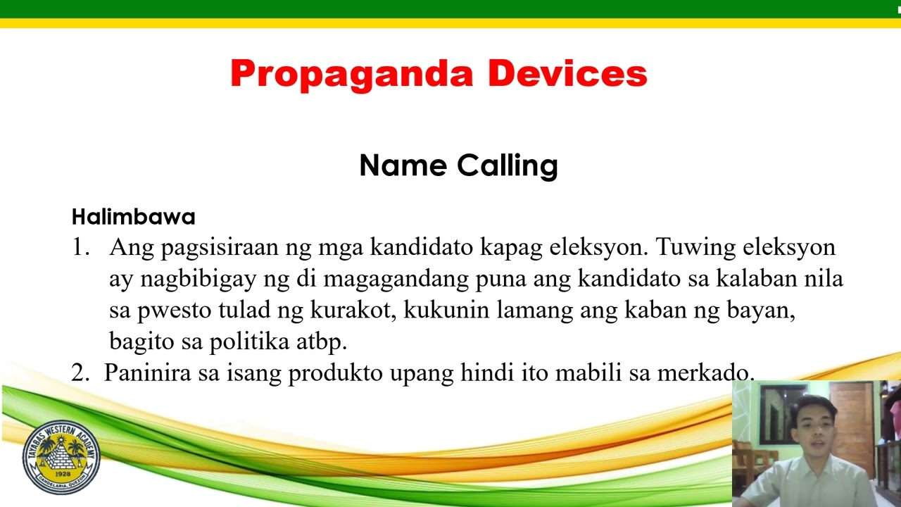 TEKSTONG PERSUWEYSIB | G. Bernardo Lontoc