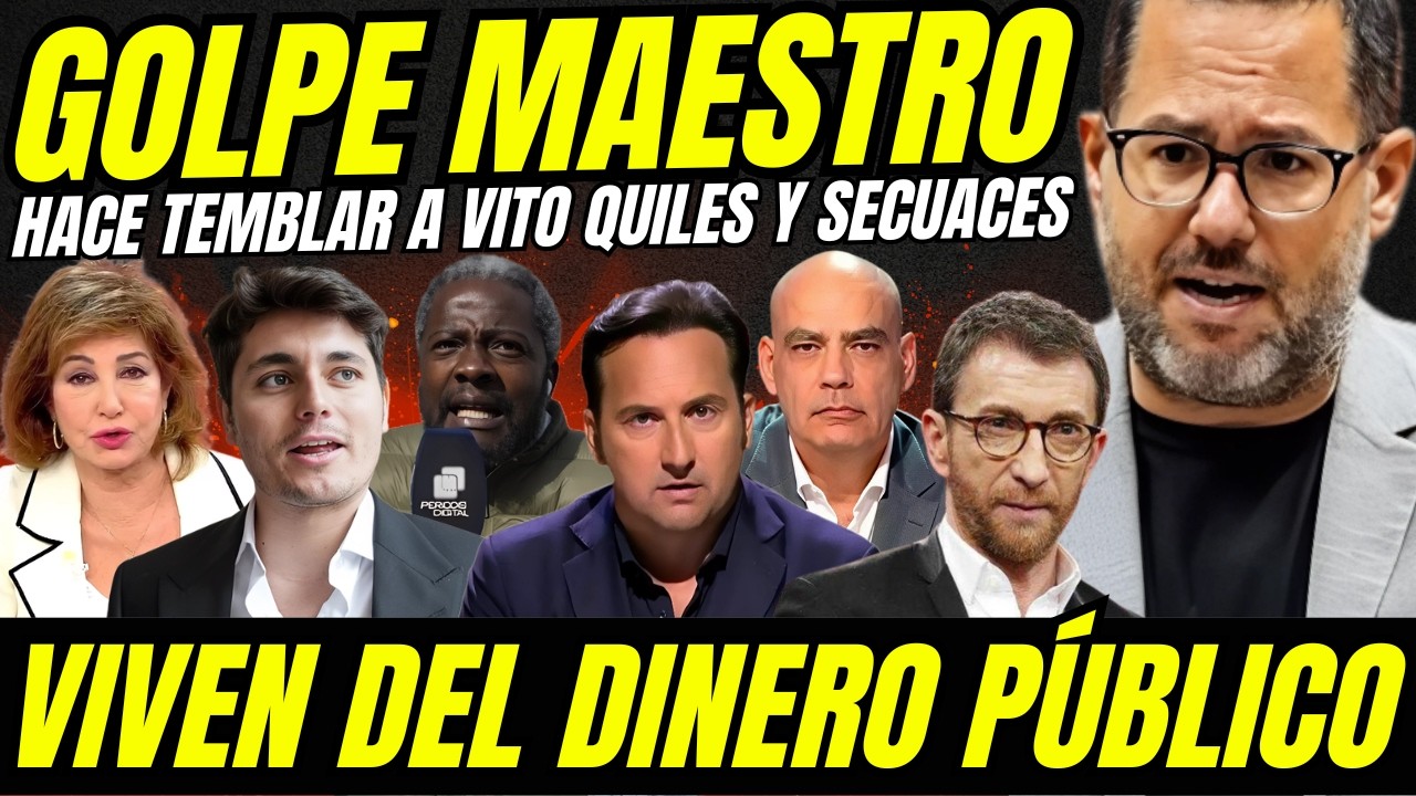 JOSÉ IGNACIO GARCÍA REVIENTA A VITO QUILES NDONGO Y PABLO MOTOS