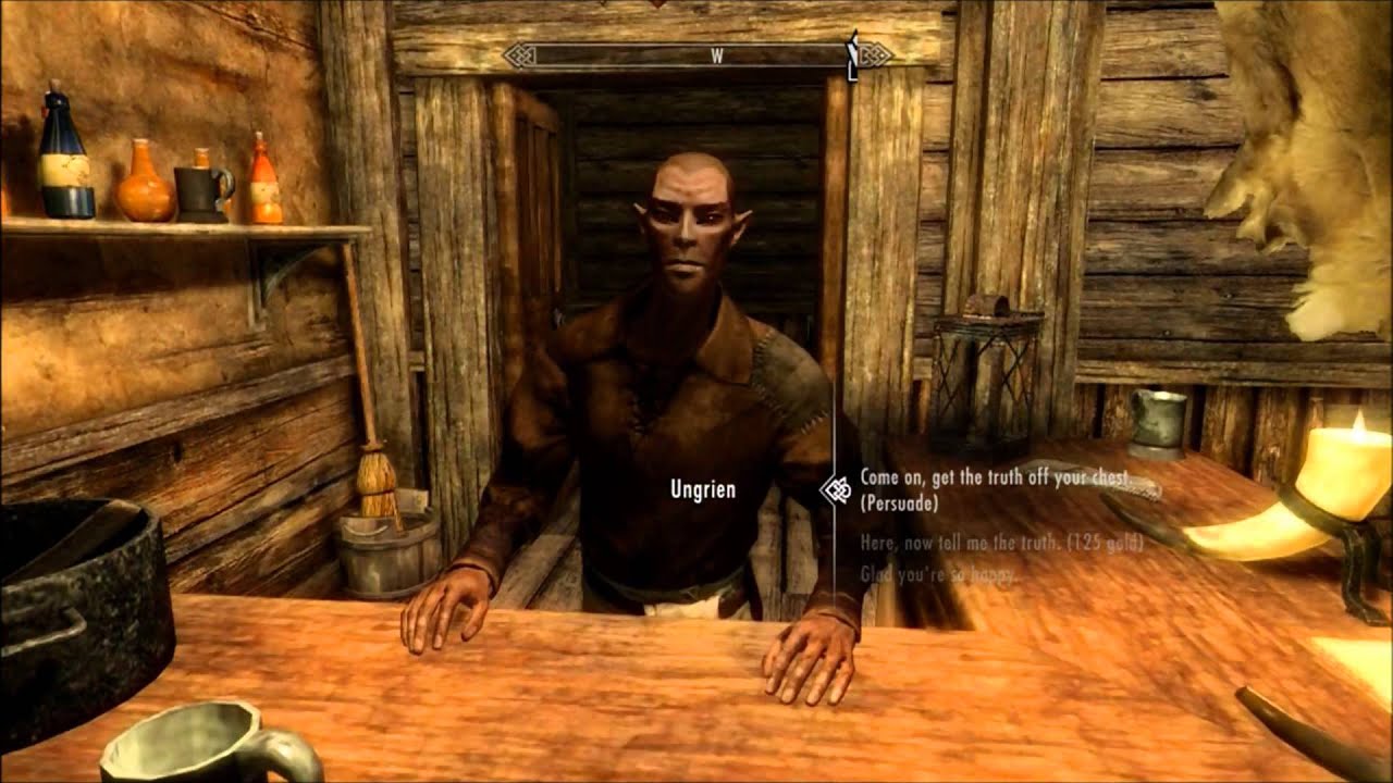 Skyrim, Speechcraft to 100 in 30 mins