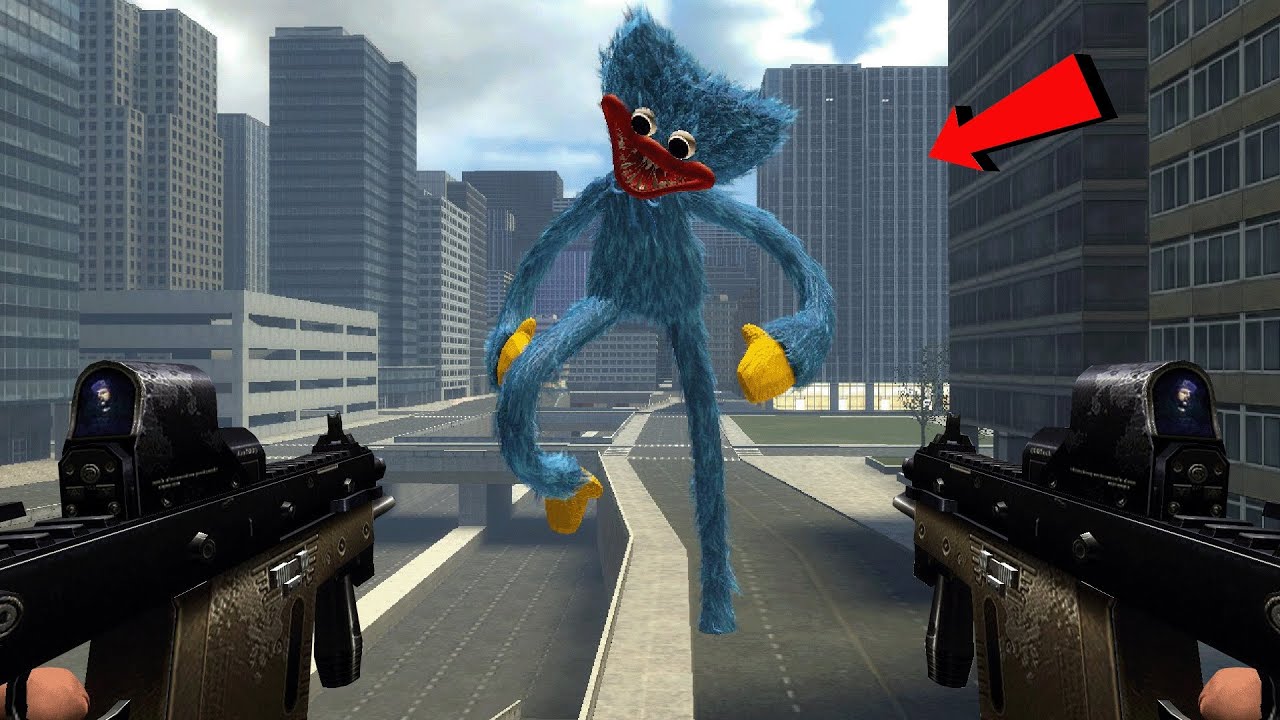 NIGHTMARE HUGGY WUGGY IS RUNNING AFTER ME! | Garry’s Mod 