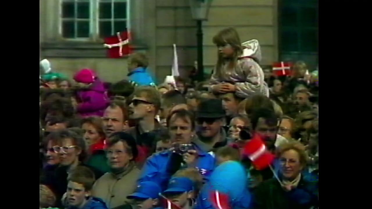 dronning Margrethe 2. 50 års fødselsdag 16-4-1990