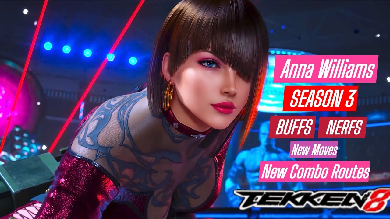 Изменения в Анне Уильямс в 3 сезоне | TEKKEN 8 |