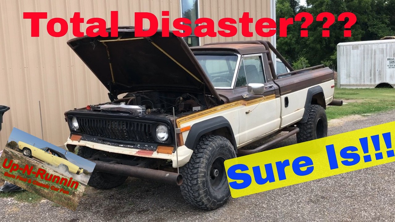 1978 Jeep J10 Pickup - Total Disaster!!! Can It Be Fixed???