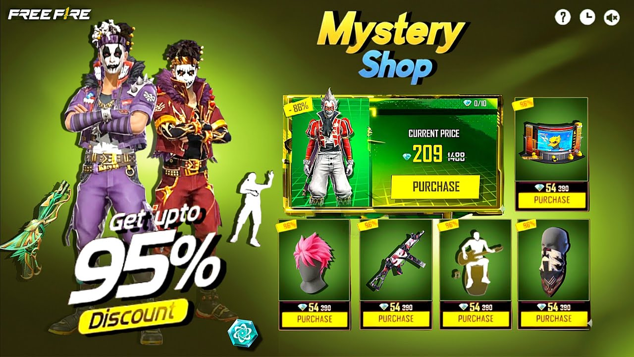 Next Mystery Shop Free Fire 🤯💥 | Lol Emote Return Date | free fire new event | ff new event 