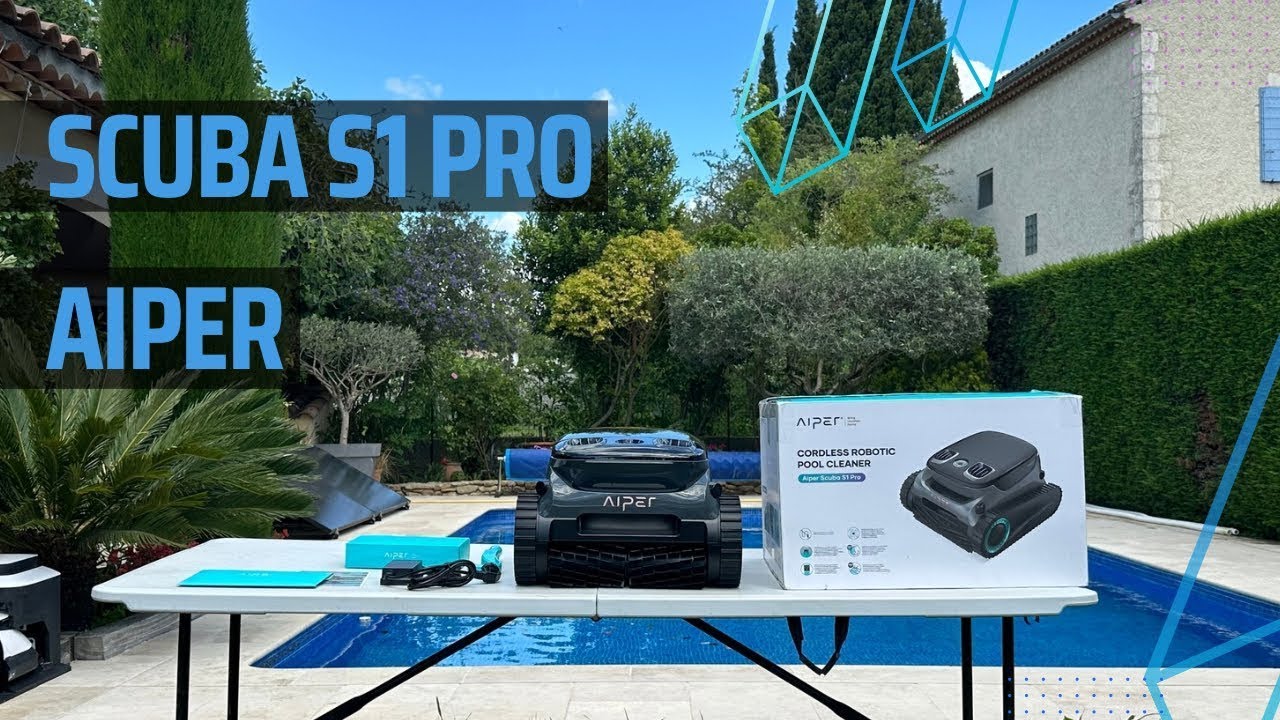 JE TESTE LE SCUBA S1 PRO DE CHEZ AIPER ! UN ROBOT PISCINE INCROYABLE ! ✔️ FR