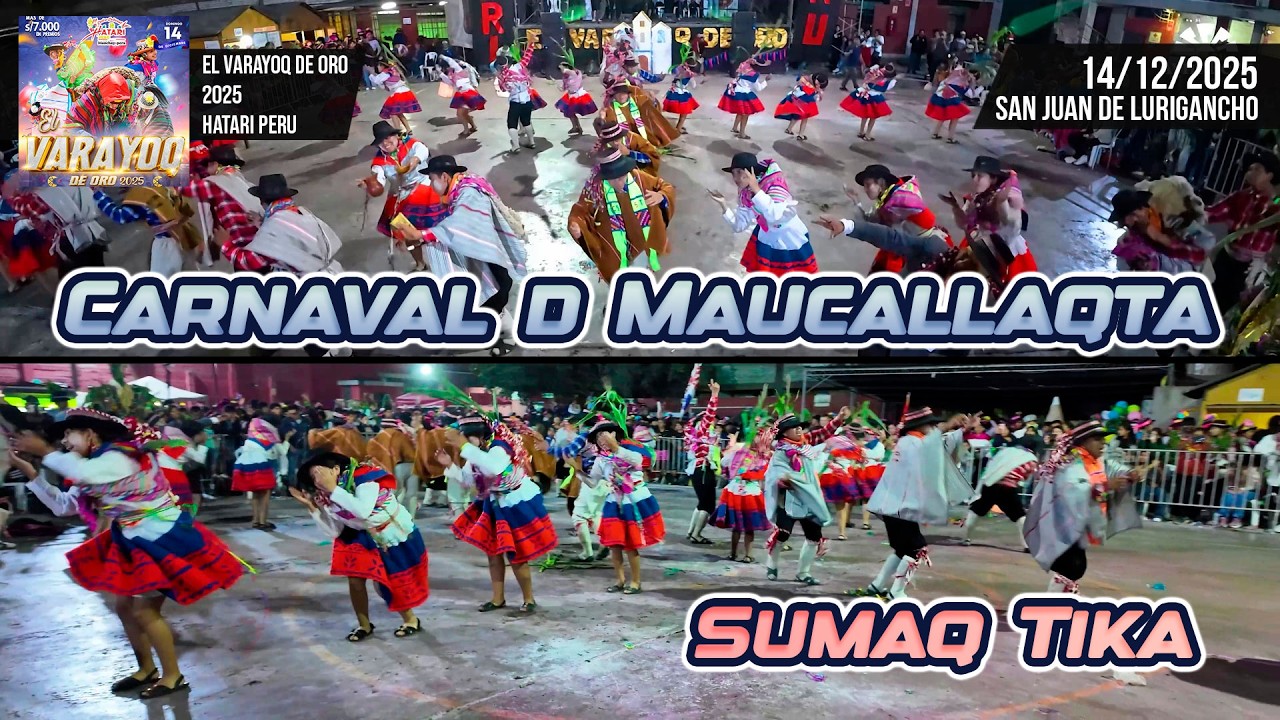 Carnaval de Maucallaqta - Ayacucho - Sumaq Tika / Varayoq de Oro 2025 Hatari Peru