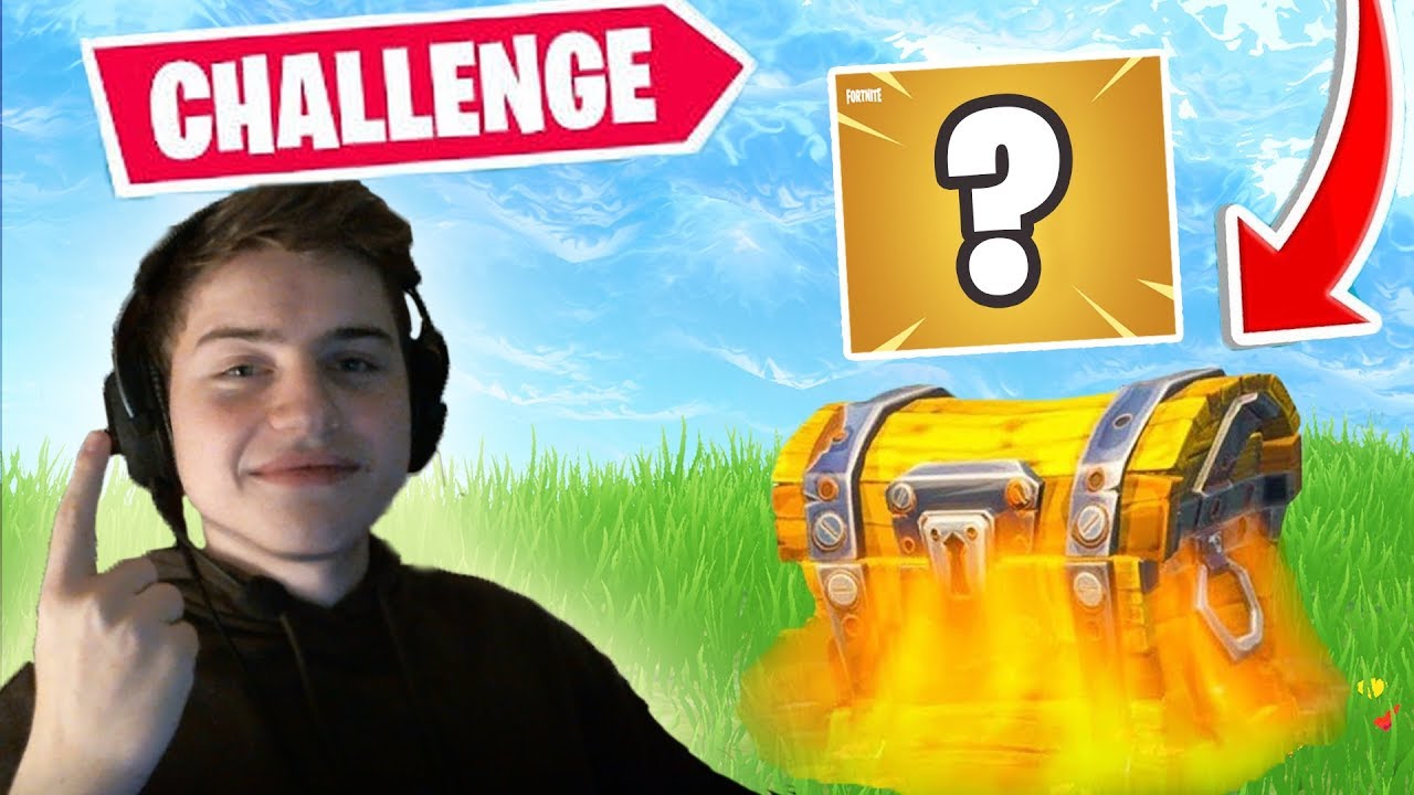 TEK SANDIK CHALLENGE - (Türkçe Fortnite)