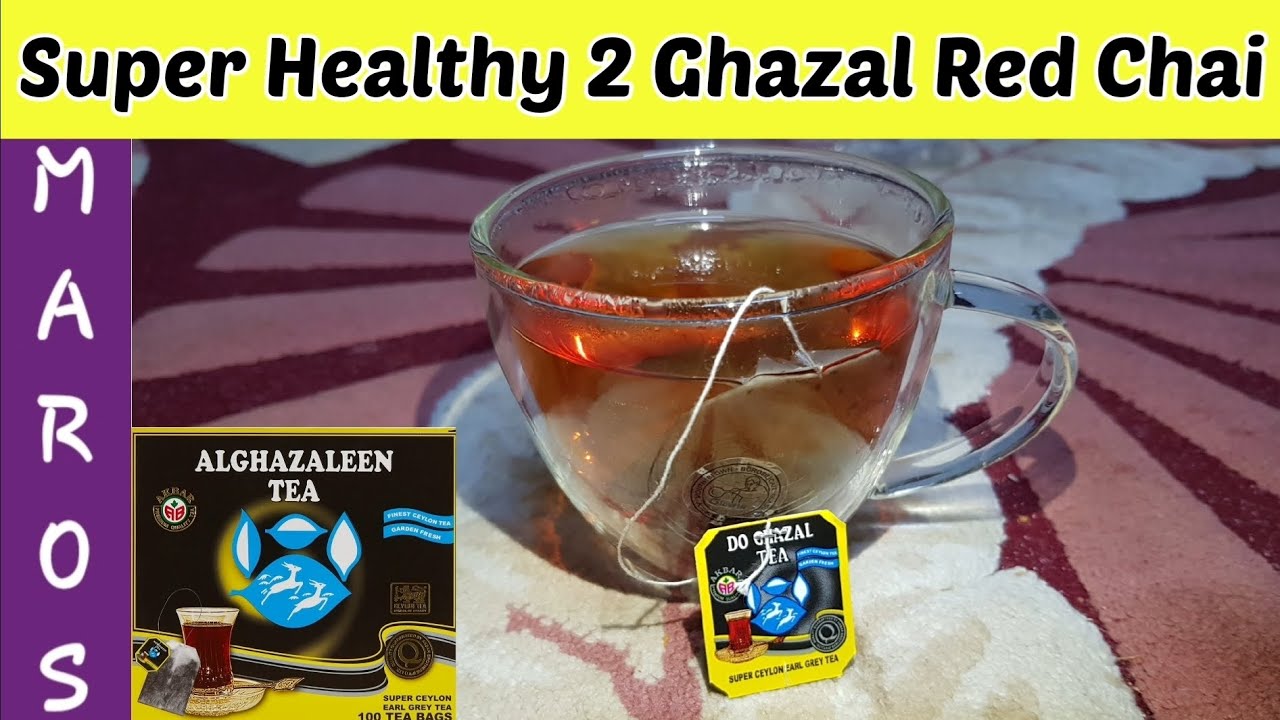 How To Make Chai / Tea At Home  || Super Healthy Chai || 2 Ghazal Tea Bags ||  @Mahrosekitchen