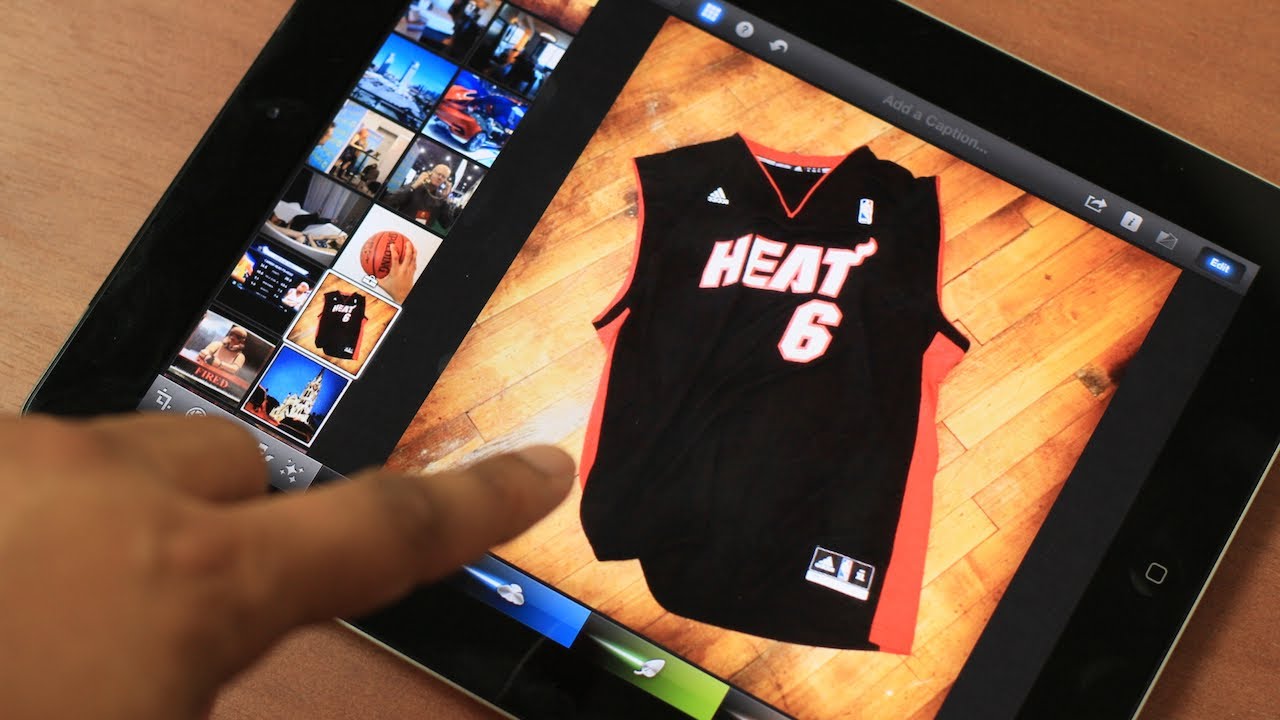 Demo: iPhoto for the iPad