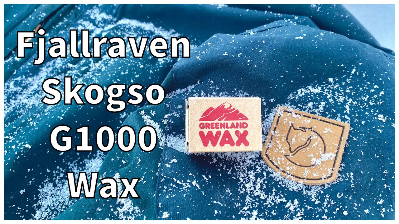 Fjallraven Skogso Padded Jacket Gets Fresh Wax | Relaxing Waxing | Greenland G1000 Wax