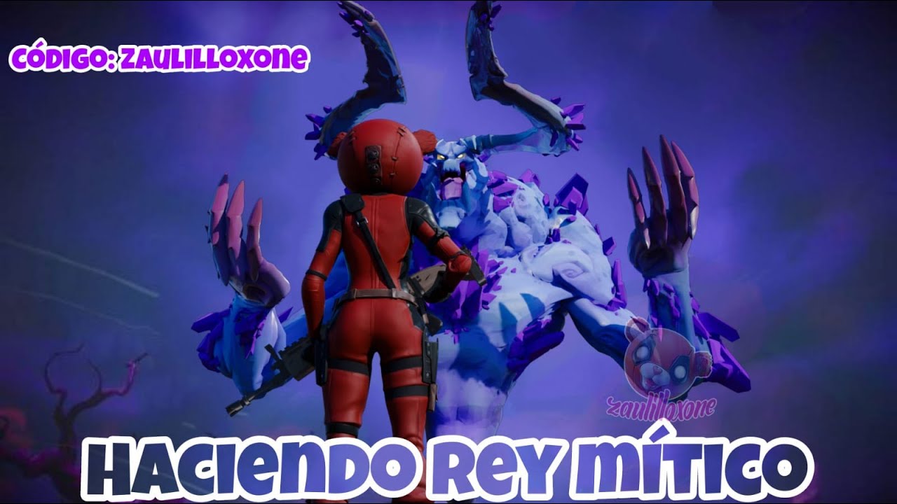 CARRYS AL REY MITICO FORTNITE SALVAR EL MUNDO #MSK #CARRYS #STW