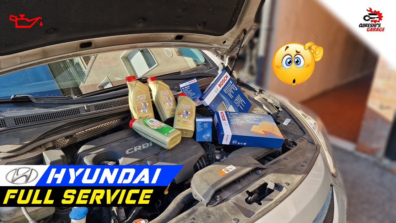 Full service hyundai i40 - Qureshi's Garage