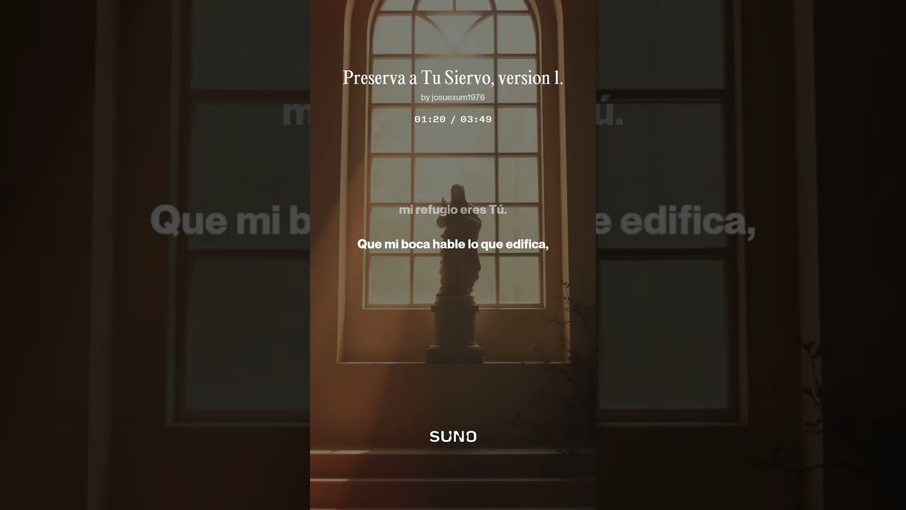 Preserva a tu siervo, version 1.