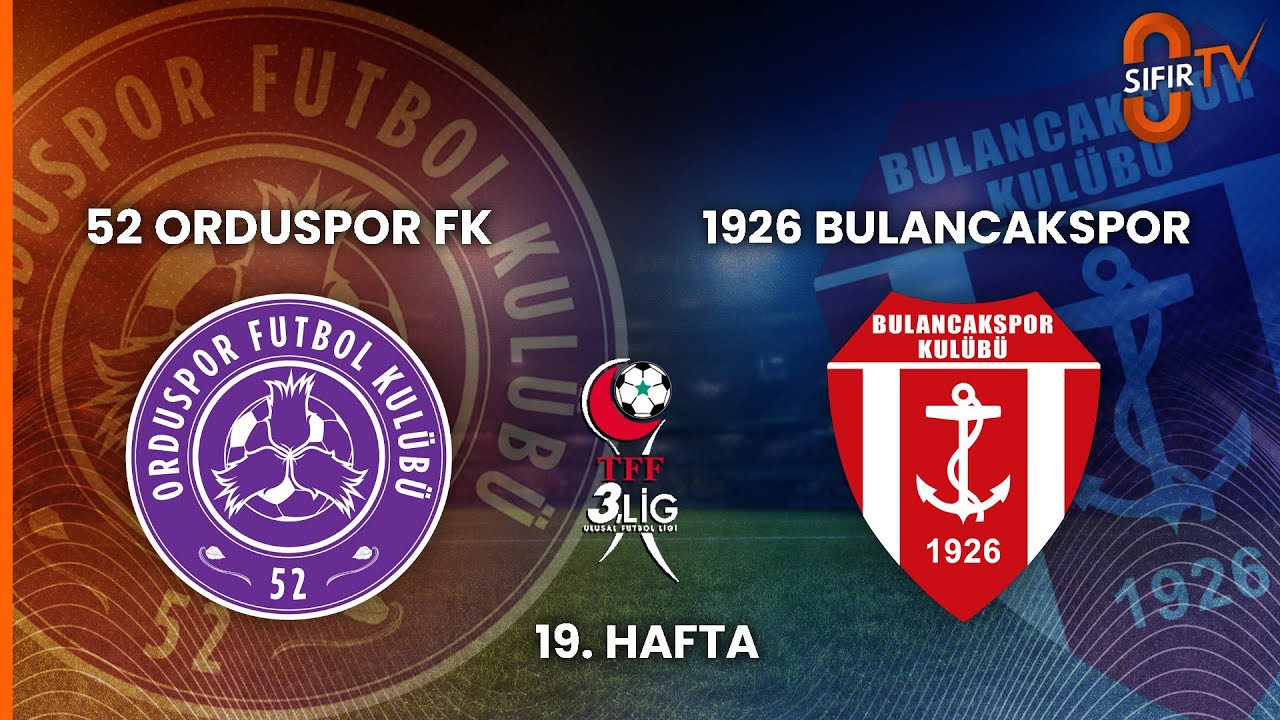 52 ORDUSPOR FK - 1926 BULANCAKSPOR