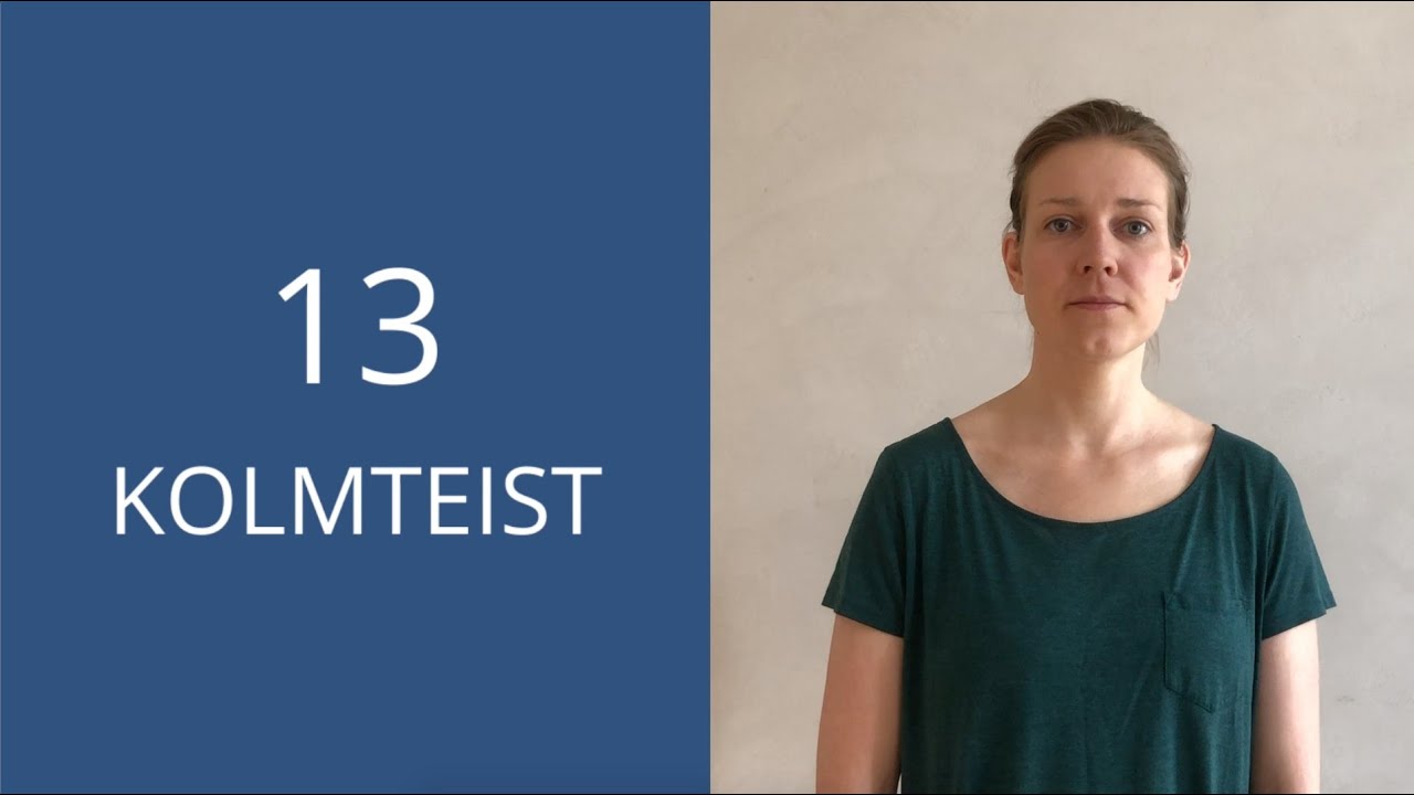 Learn Estonian Language: Numbers 1-19