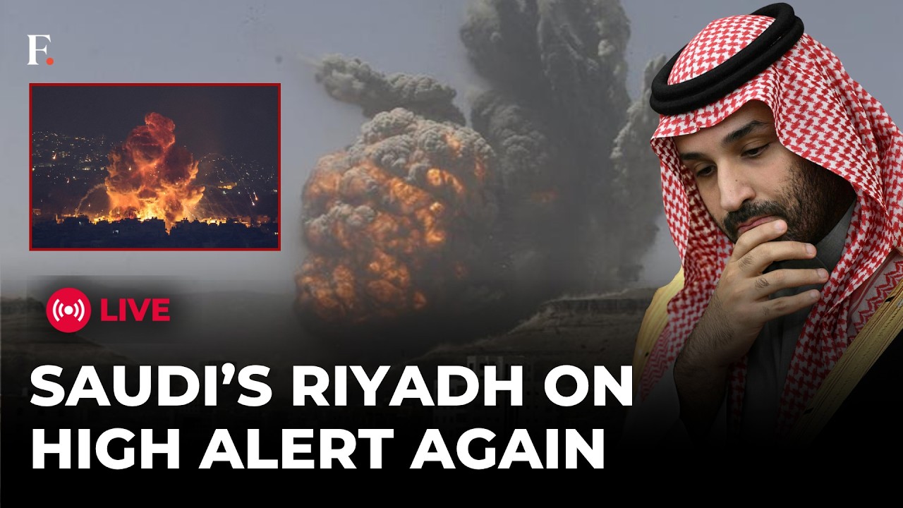 Explosions Heard in Riyadh? Saudi Arabia Issues 2nd Alert For Riyadh & Al-Kharj Overnight | LIVE