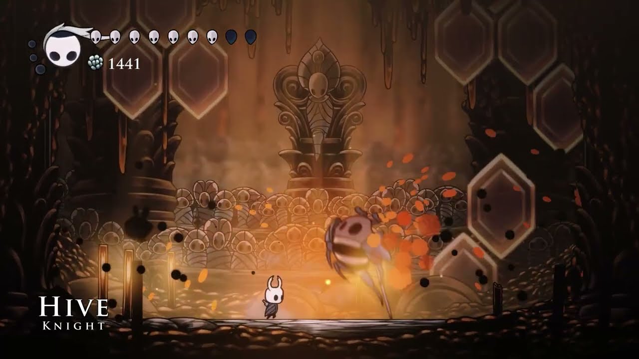 how to properly beat the hive knight