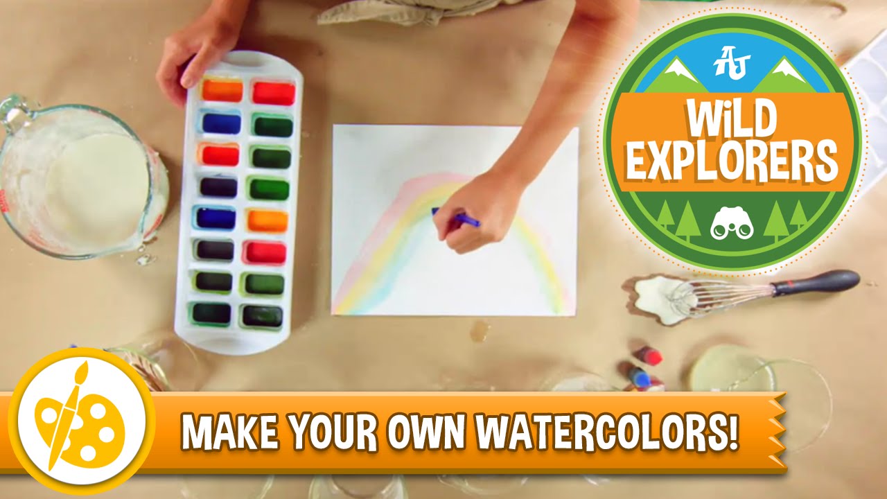 Wild Explorers - Make Your Own Watercolors