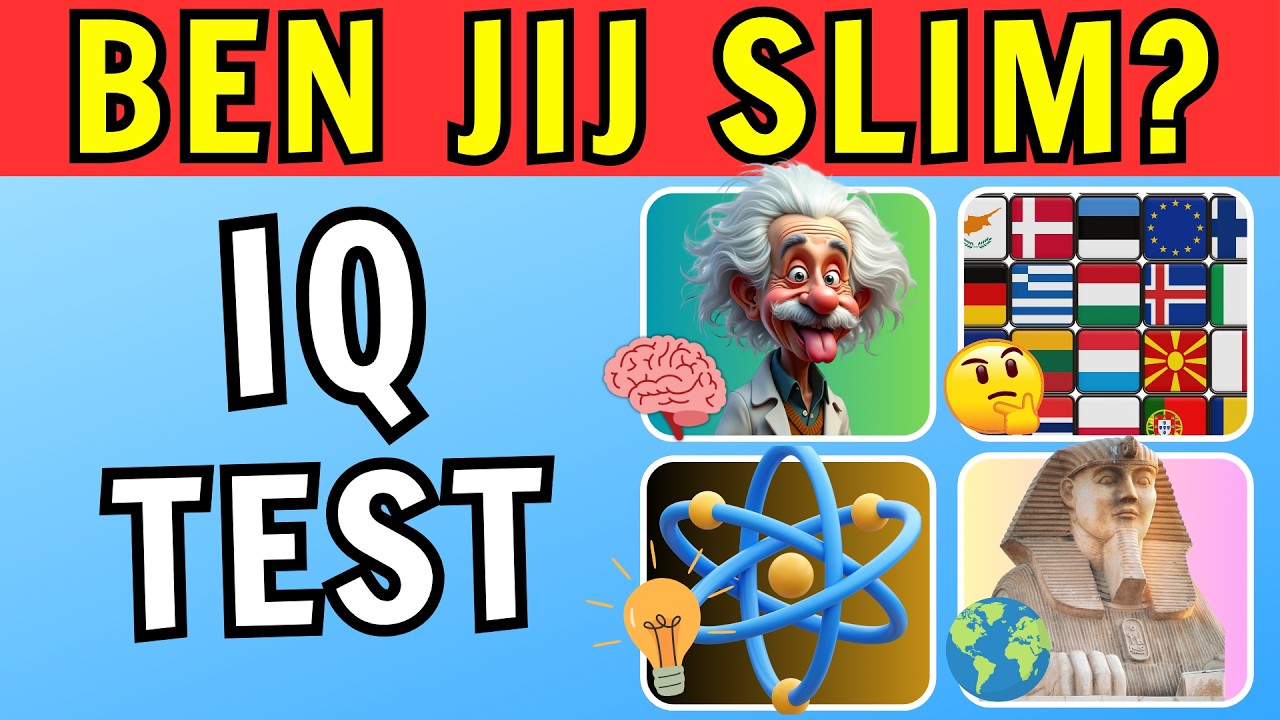 Algemene Kennis Quiz 🧐 | Ben Jij Slimmer Dan Je Klasgenoten? 🧠 | 25 Vragen