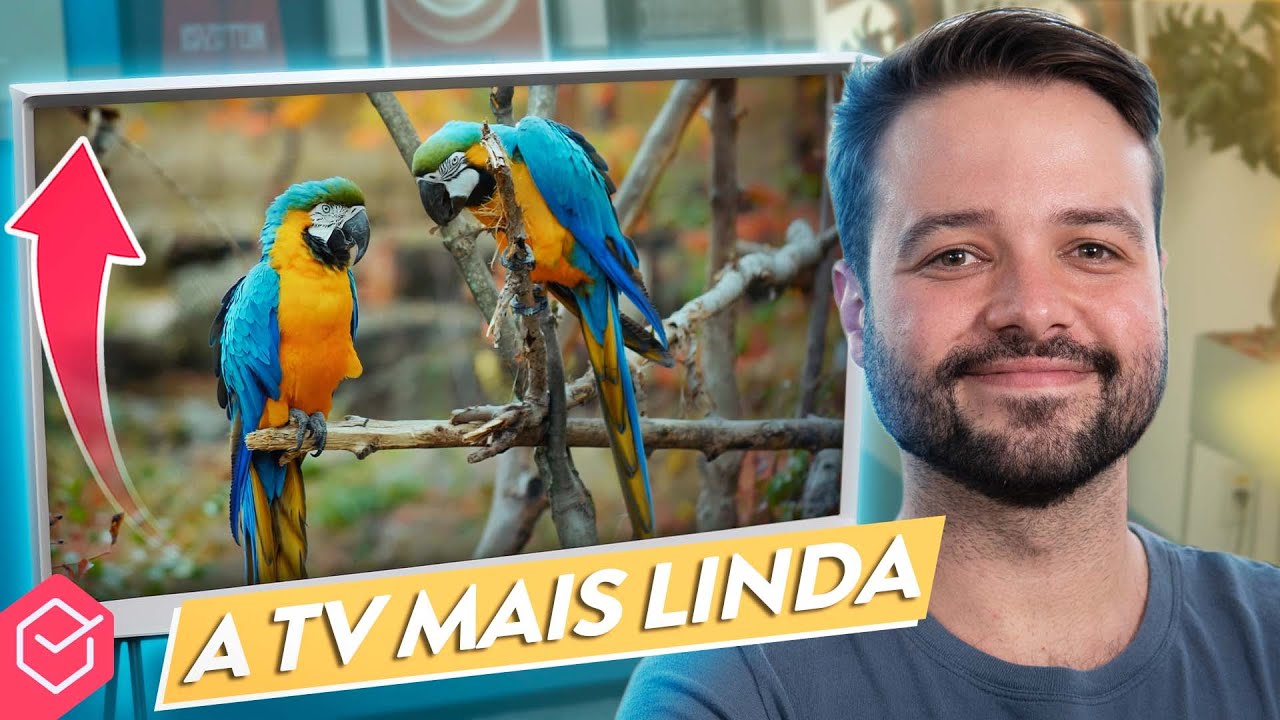 Essa &eacute; a TV 4K MAIS LINDA que eu j&aacute; V&Iacute;! // SAMSUNG THE SERIF
