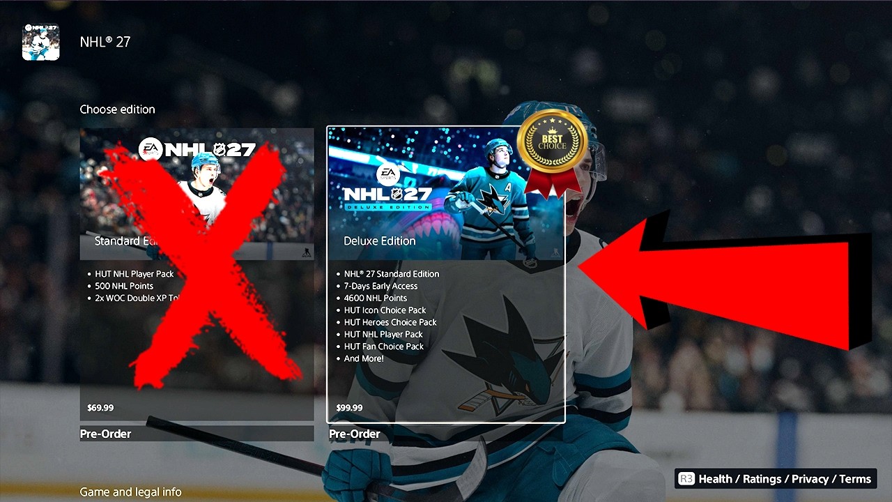 NHL 27: Какое издание купить и как не ошибиться с выбором!