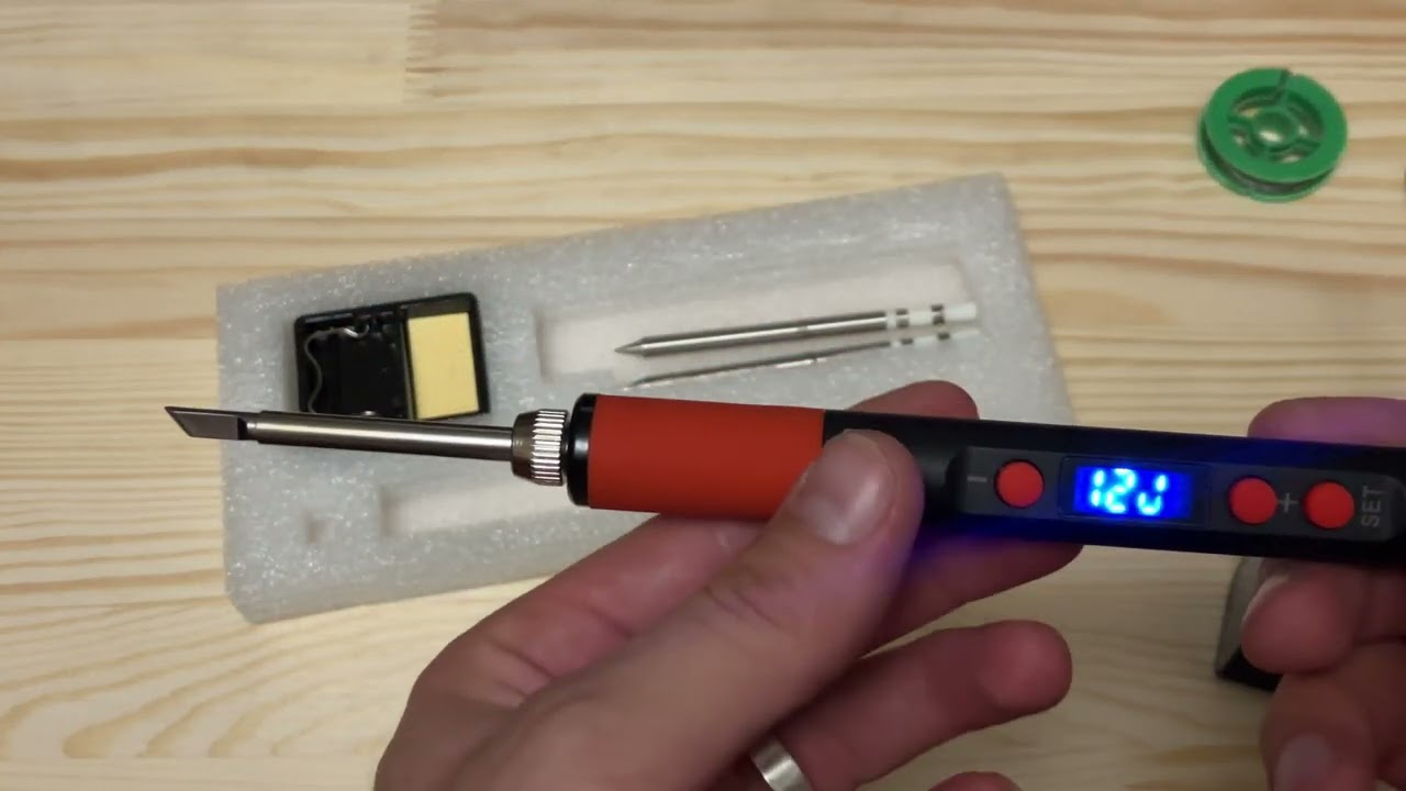 T12 Series T65 Digital Electric USB Soldering - unboxing