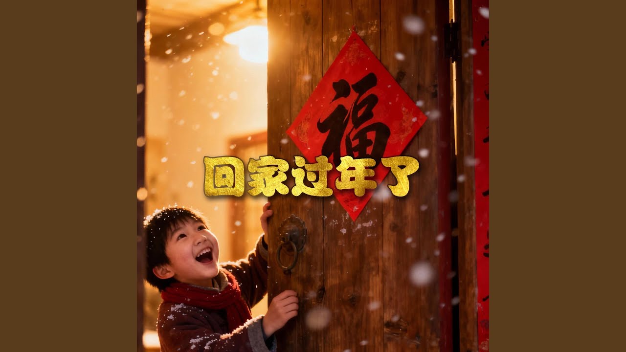 回家过年了