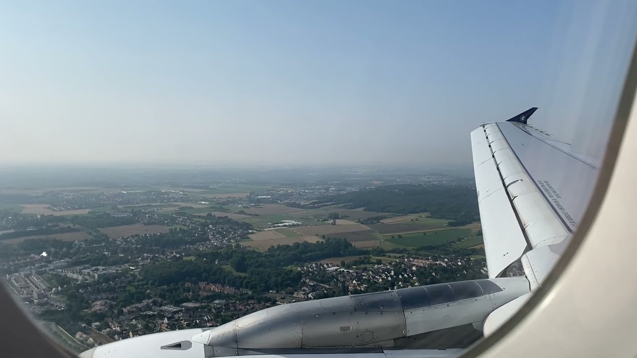 Air France A321 - Atterrissage Paris Orly