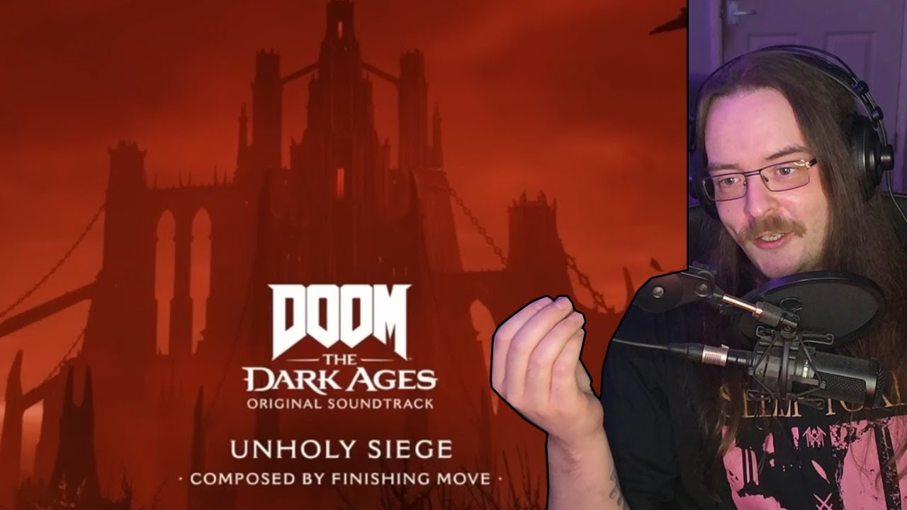 British Guitarists FIRST REACTION to Doom: The Dark Ages - Unholy Siege