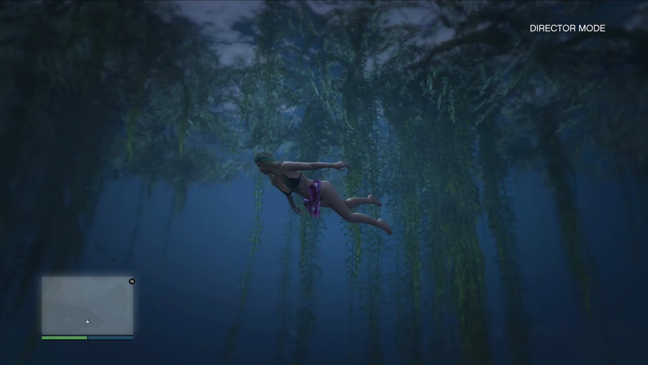 GTA 5 - Free Diving Exploration of the Ocean