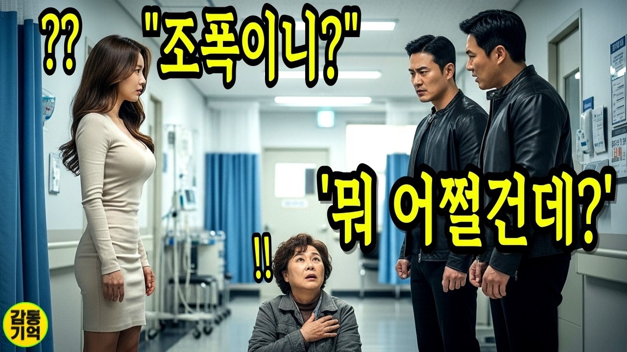 용주골 조폭이 노인을 함부로 대하자, 집으로 가던 여군 특전사 중위 udt 특수부대 출신 인간병기의 참교육이 시작되는데