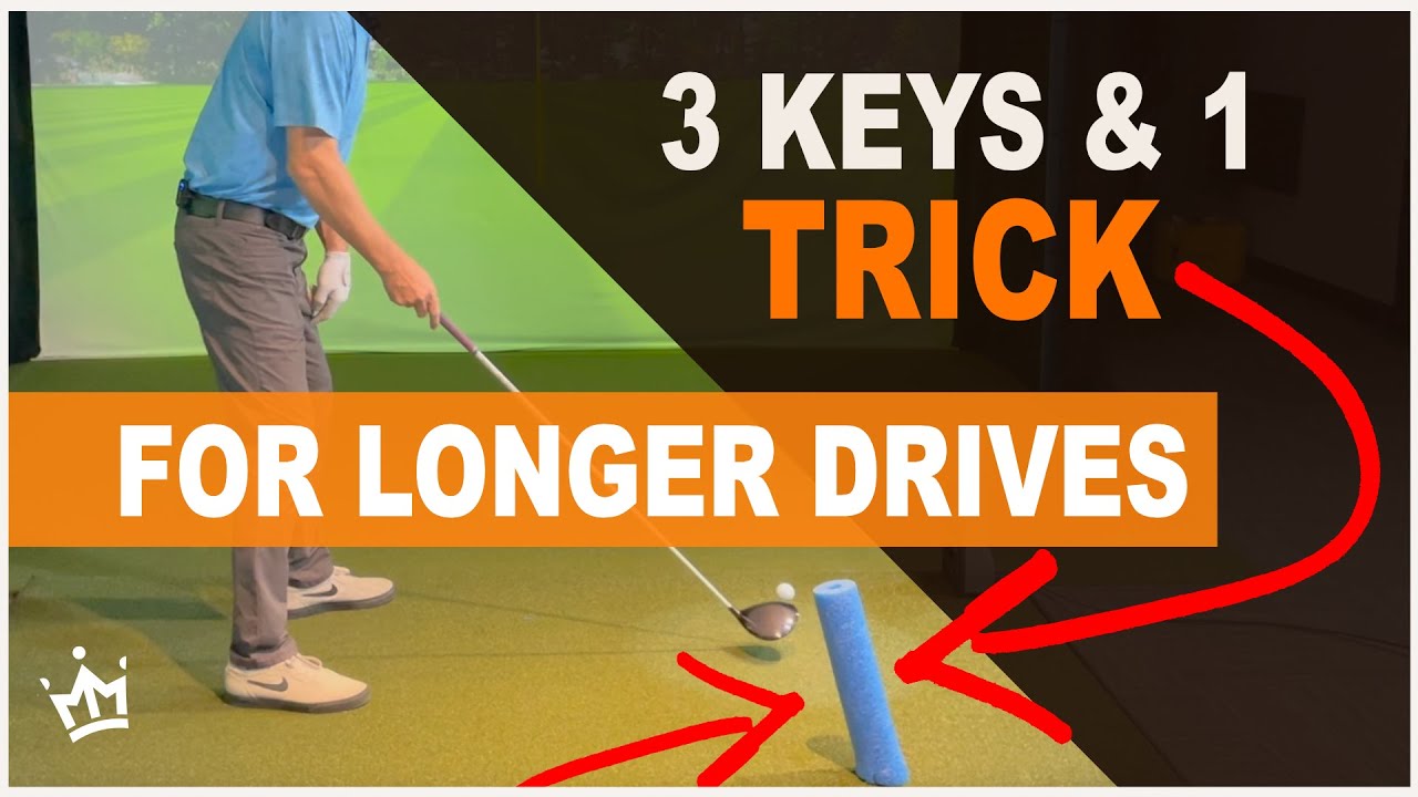 Hit longer AND STRAIGHTER drives with this easy technique!