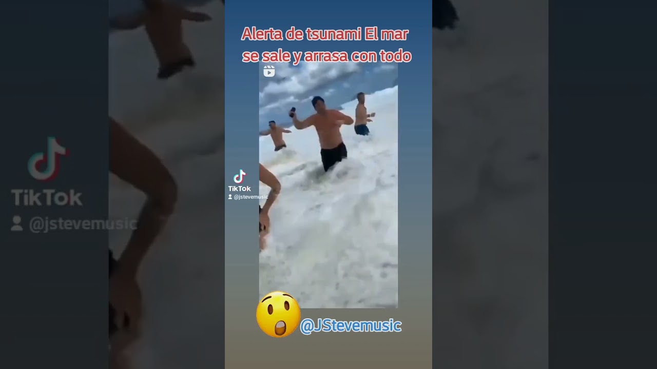 Como olvidar la alerta de tsunami 😧 #reels #tsunami #tendencias #viral #maremoto #terremoto