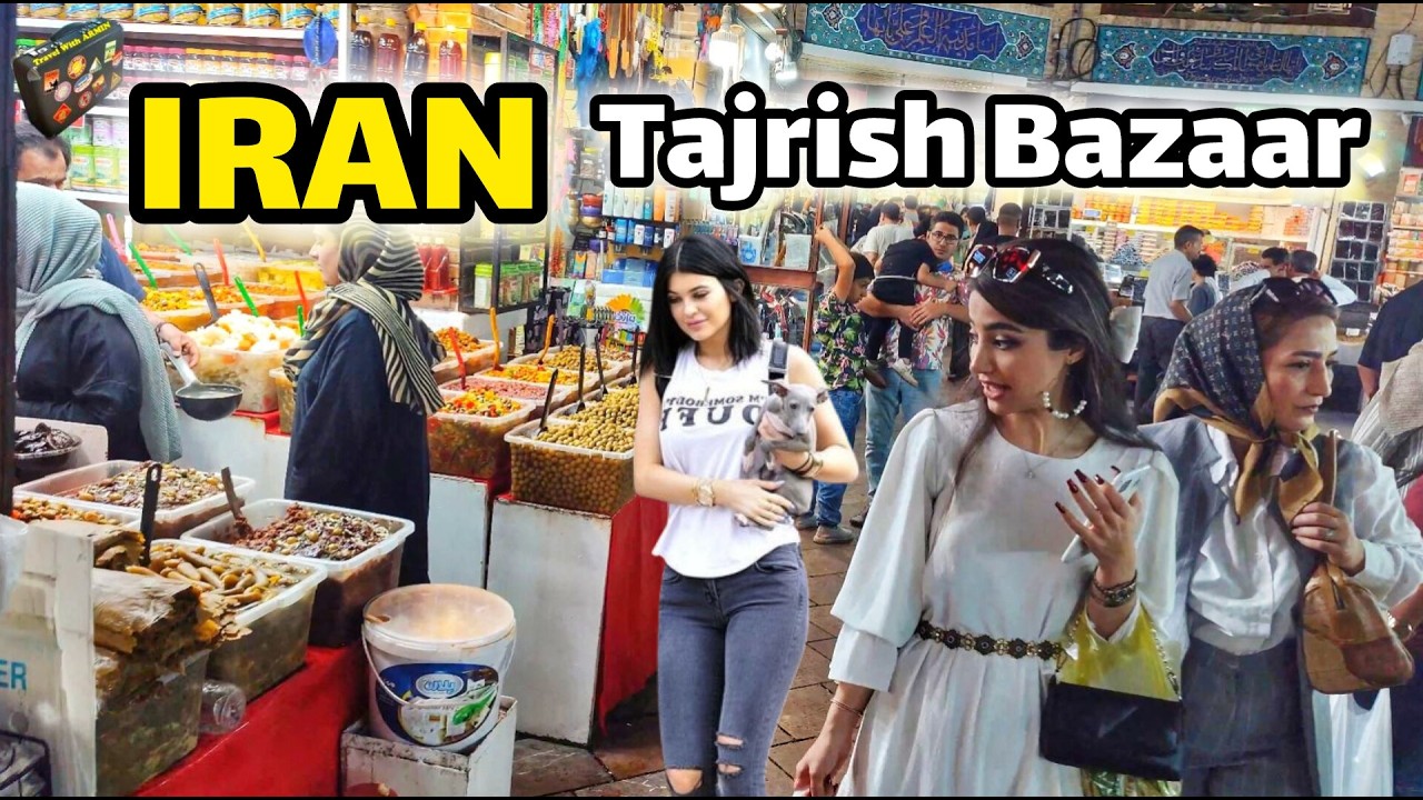 IRAN Walking Tour in the Hot Summer Nights of Tehran and the Reality of Life in Iran [4K] ایران