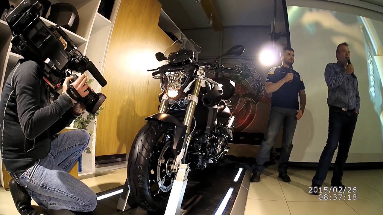 Российская премьера мотоциклов 2015 года BMW F800R