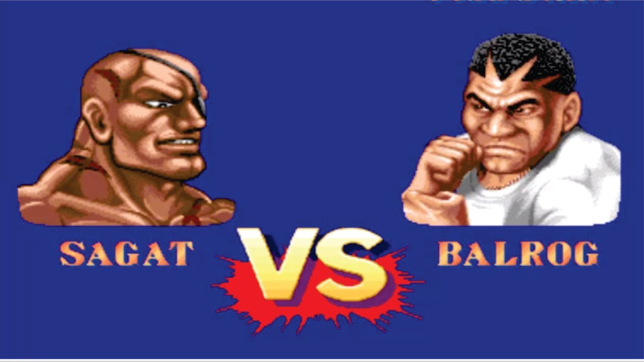 Sagat Vs Balrog Street Fighter ll (Hardest) Battle Match (Street Fighter Lovers)