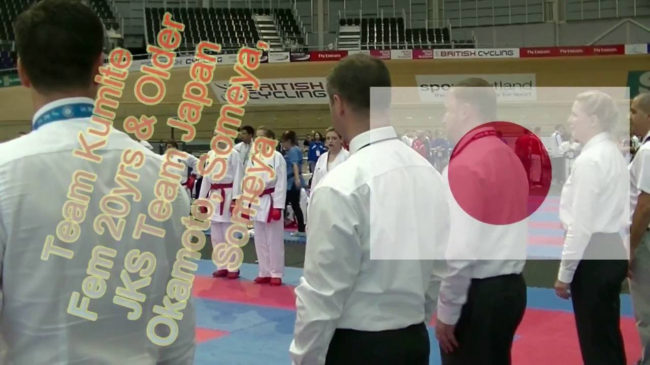 JKS World Championship 2016 - JKS Team Japan Finals Fem/Male Team Kumite