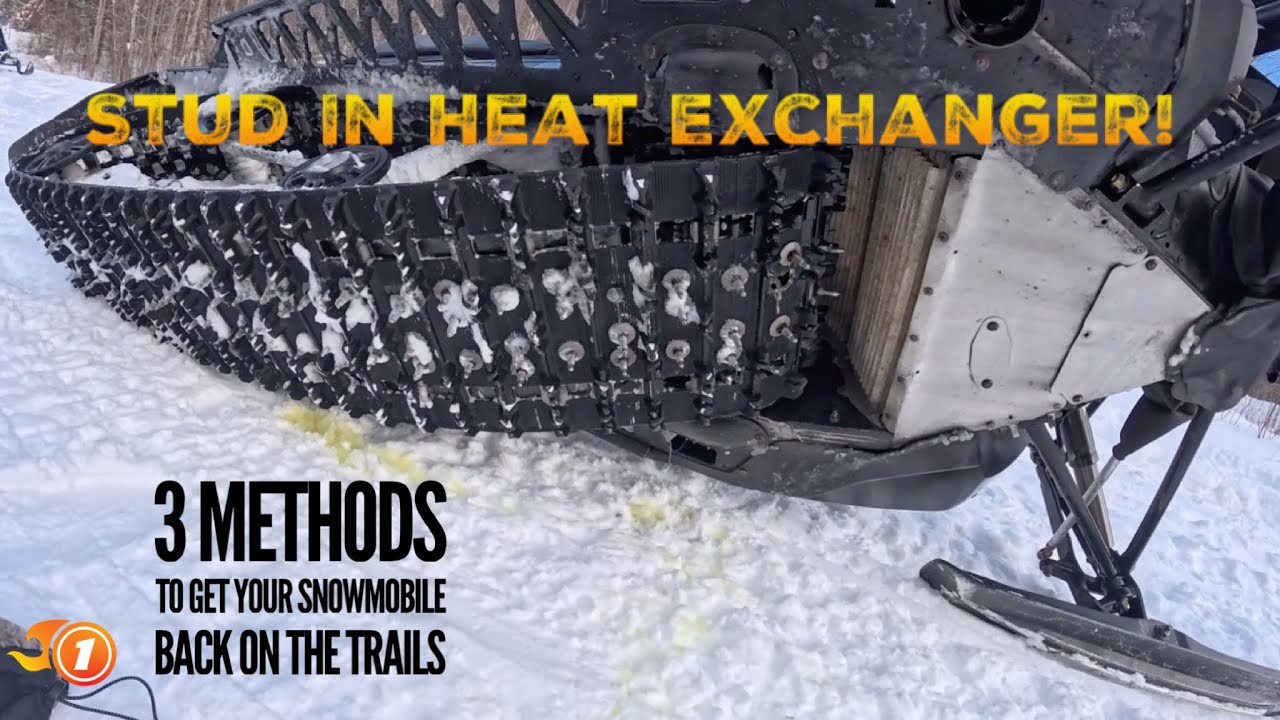 3 Methods to Repair your snowmobile Heat Exchanger