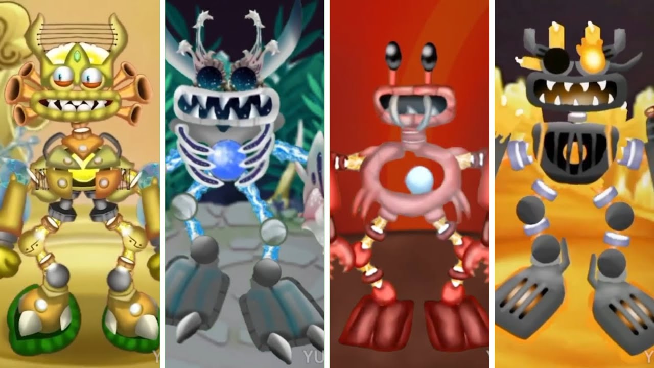All Wubboxes vs Voice Mix Compilation 🔊 | Fan Wubbox “My Singing Monsters”