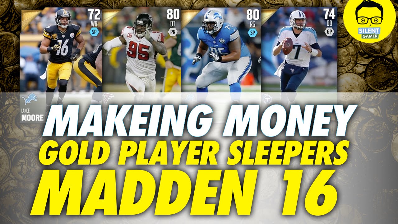 How to Make Coins in Madden 16 - Gold Player Sleepers - 